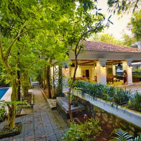 Pool villa at Softouch Ayurveda Village Kerala